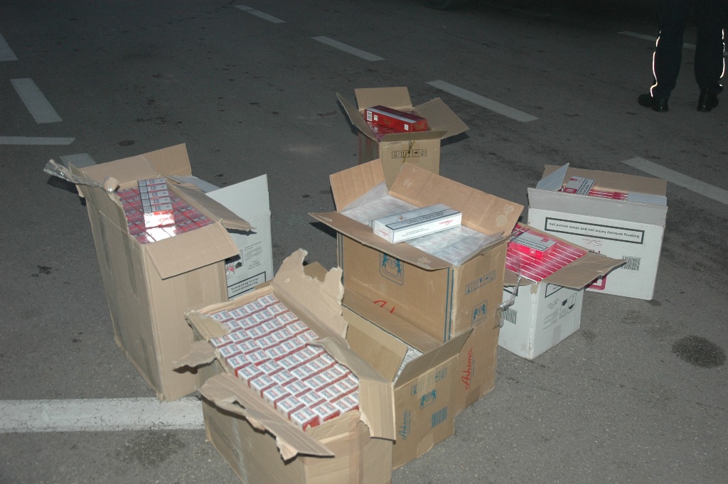 У Пријепољу заплењено 4 000 паклица цигарета