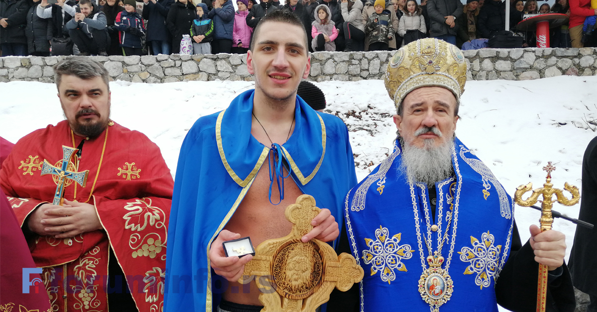 Михајло Веруовић први до часног крста у Пријепољу