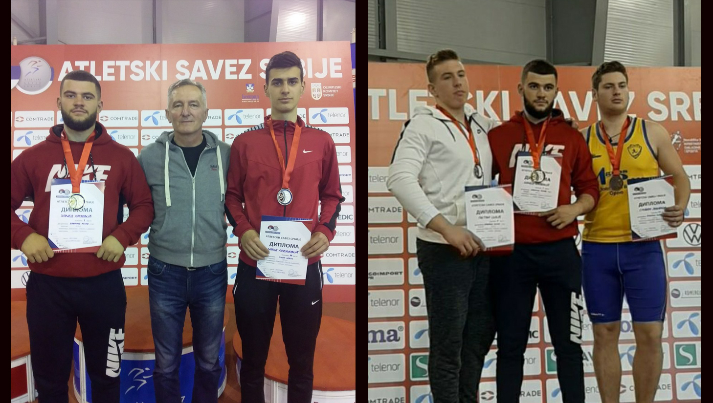 Злато за Хамеда Кајевића, бронза за Маида Прељевића на Првенству Србије