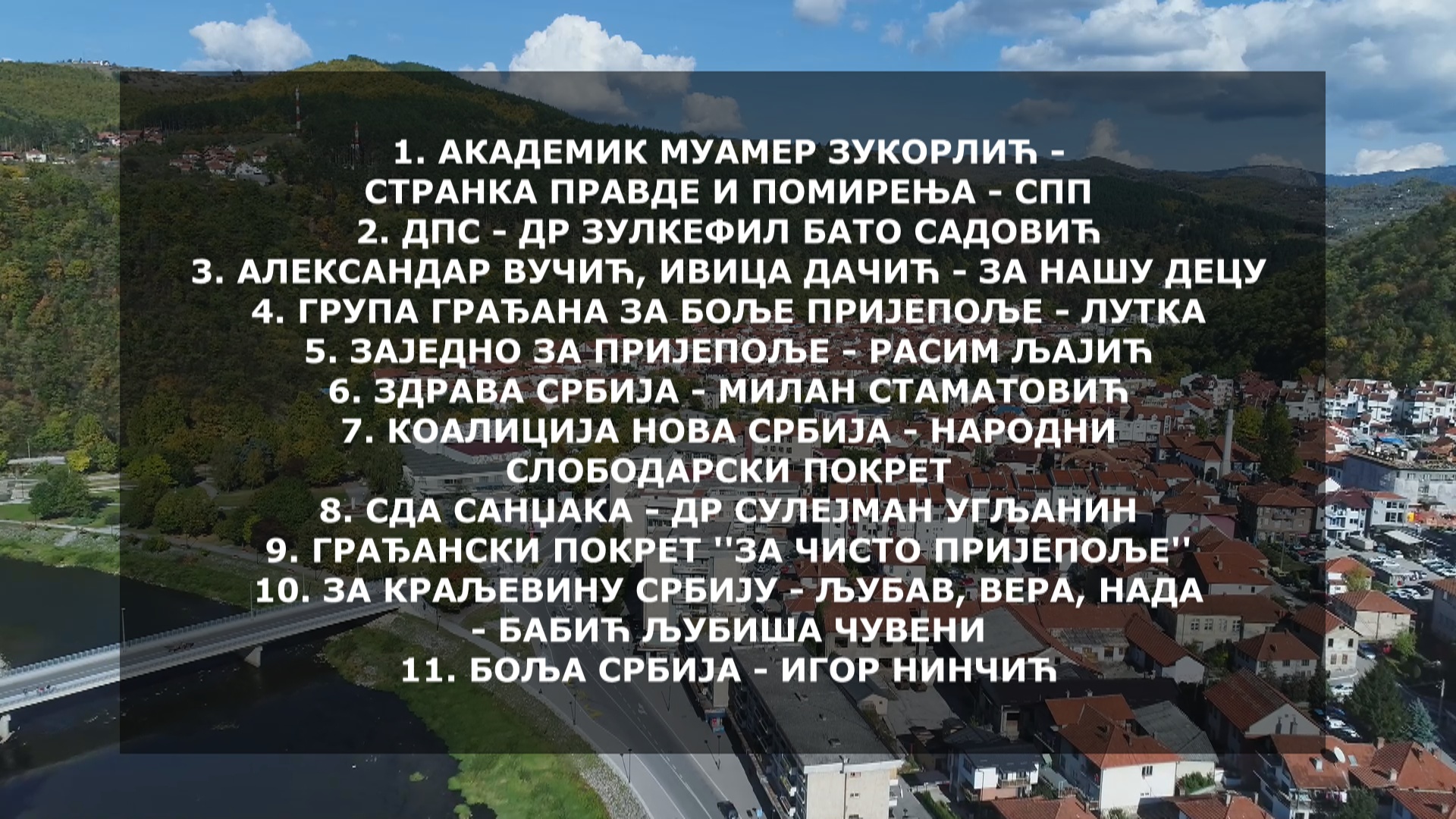 Почиње представљање изборних листа на Телевизији Форум