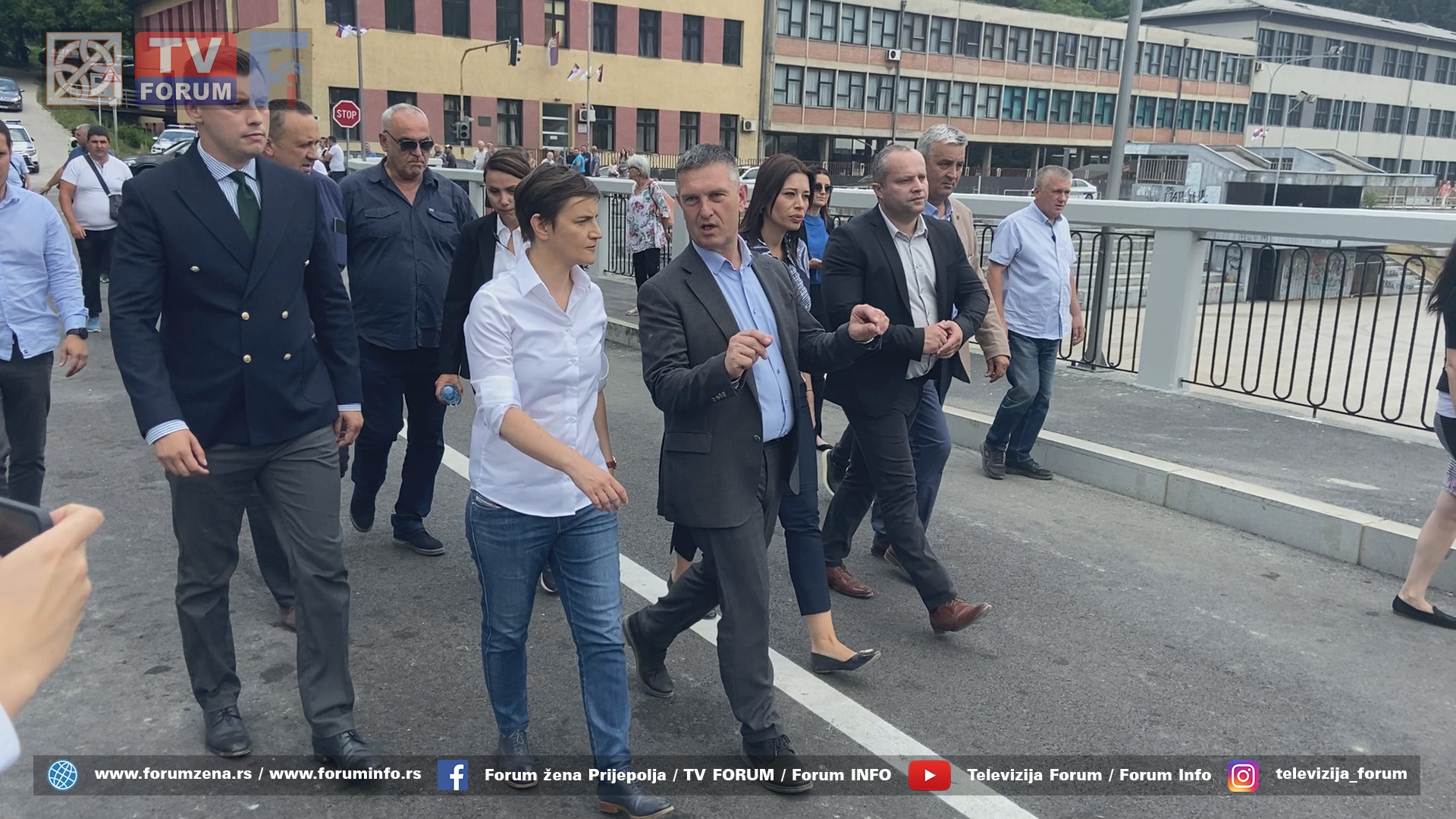 Премијерка Ана Брнабић отворила Шарамповски мост