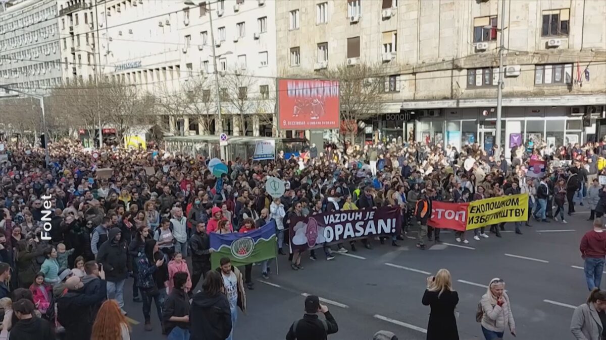 Еколошки устанак – Протест за чист ваздух и здраву животну средину