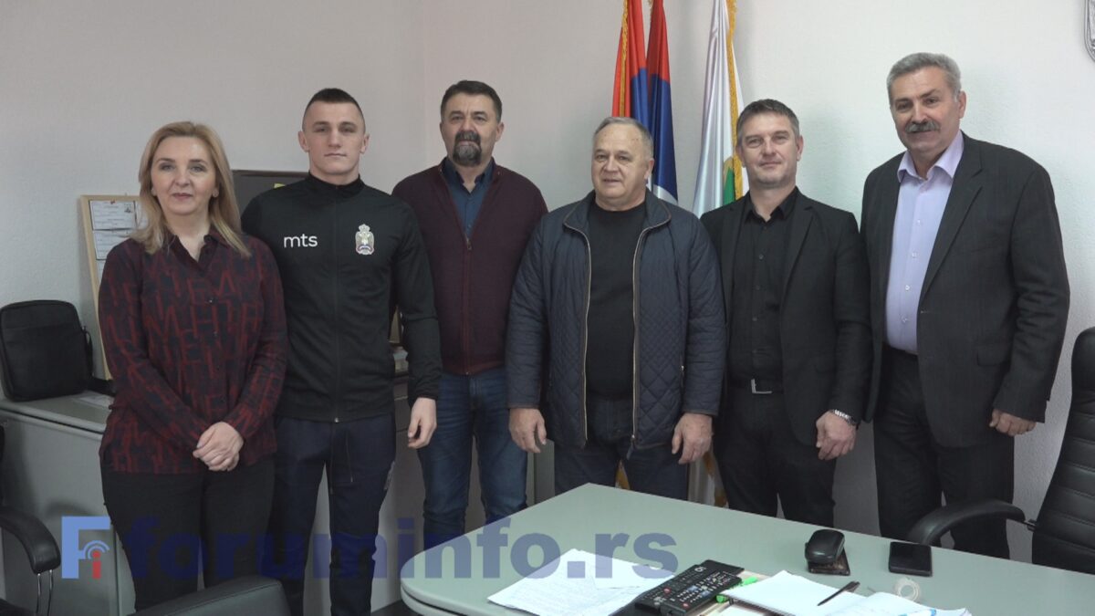Пријем уместо спортског признања – Алмир Мемић у општини Пријепоље