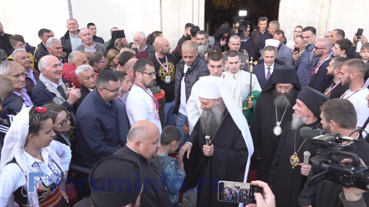 Патријарх Порфирије посетио Епархију милешевску (ВИДЕО)