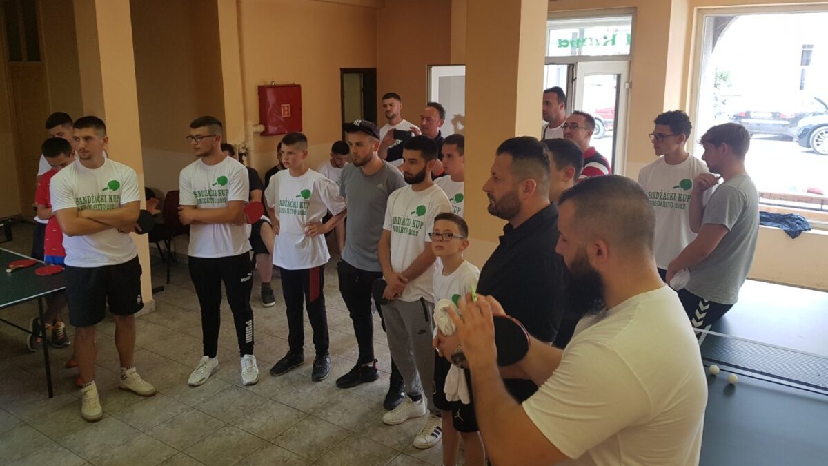 Бродарево први пут било домаћин  „Санџачког купа“ у стоном тенису
