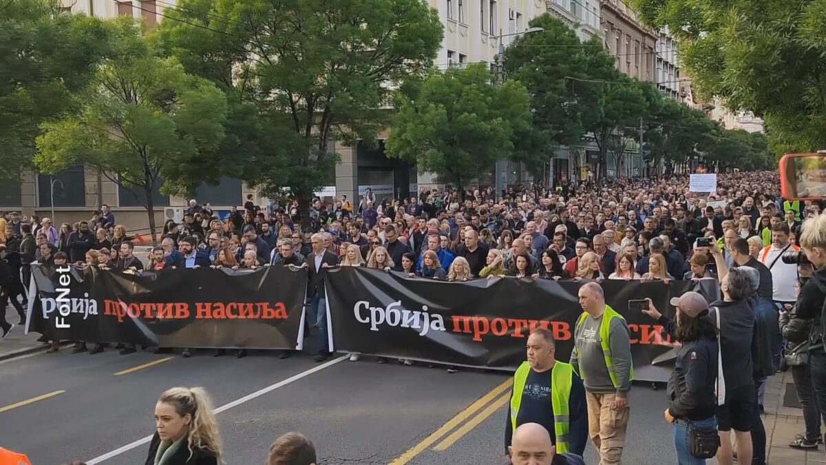 Протест “Србија против насиља” – смена надлежних и забрана промоције насиља