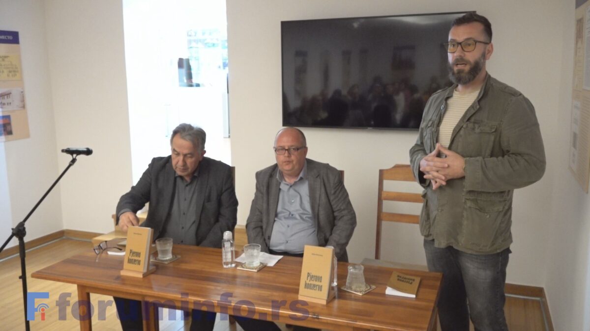 Књига „Пјерова конзерва“ Елијаса Реброње промовисана у Музеју у Пријепољу