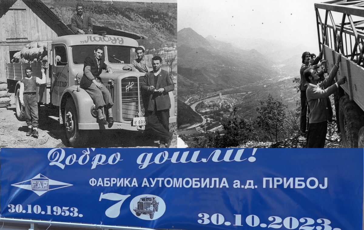 Јубиларних 70 година Фабрике аутомобила Прибој – гигант који не одустаје