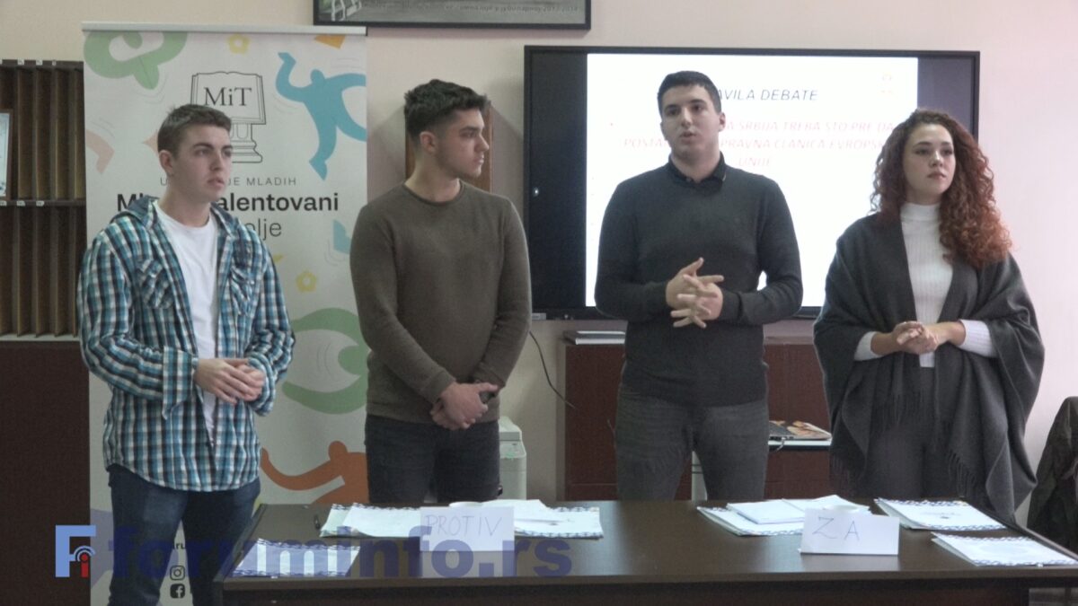 Млади и талентовани – „Омладинска ЕУфорија“ међу пријепољским средњошколцима