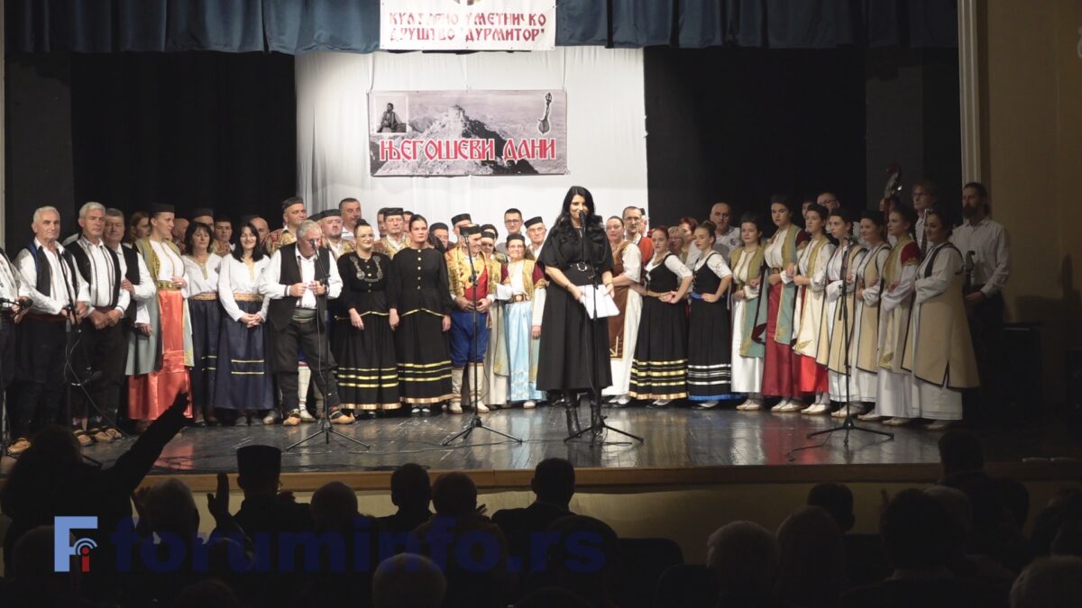 Његошеви дани у Кули – Пријепоље представили Изворна група „Јабука“ и Лука Видаковић