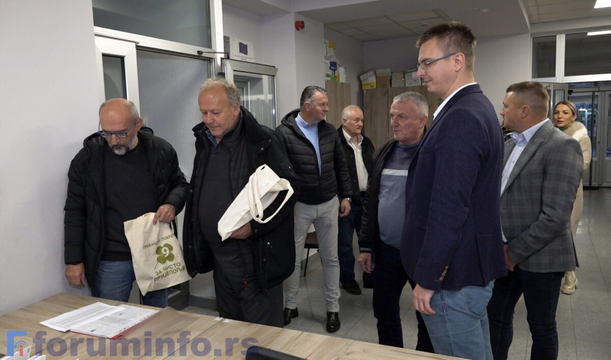 Коалиција „За чисто Пријепоље и Ново лице Србије“ предала листу за локалне изборе