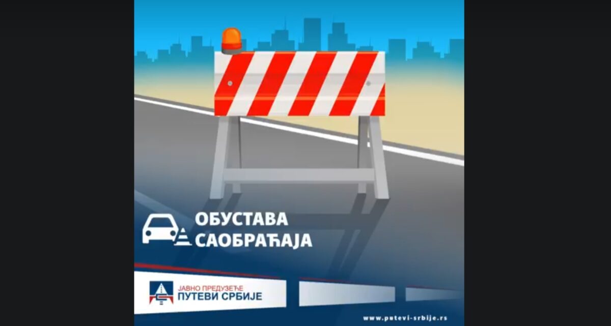 Тродневна обустава саобраћаја код Бродарева
