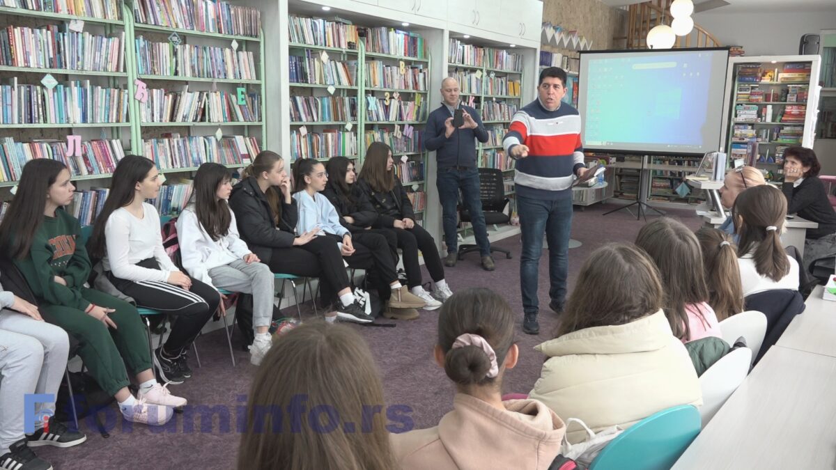 Књига о храброј керуши Габи представљена у Библиотеци “Вук Караџић”