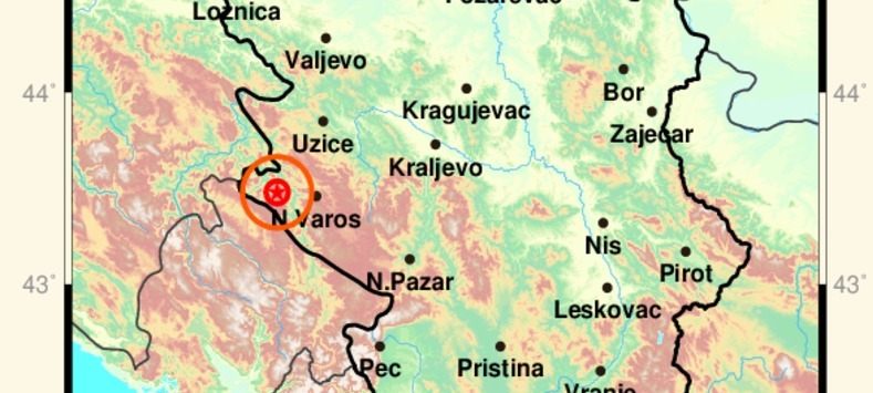Два слаба земљотреса регистрована у Пријепољу