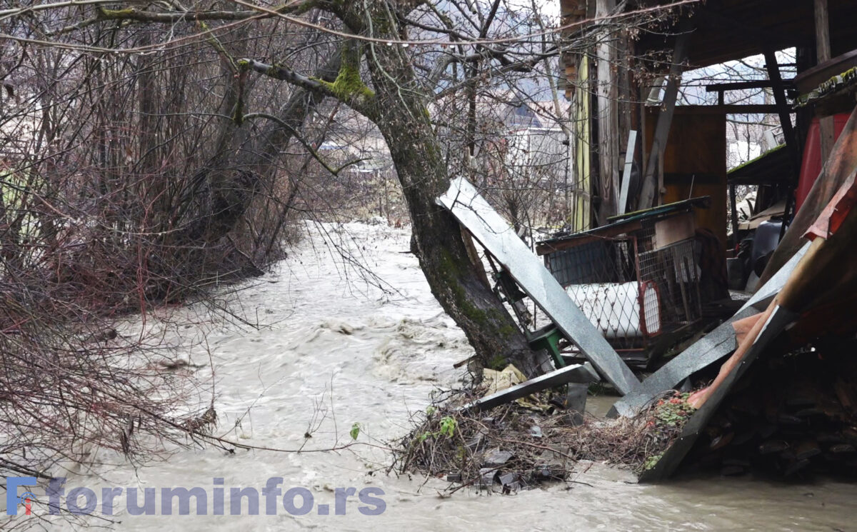 Неукроћене водене бујице Пријепоља