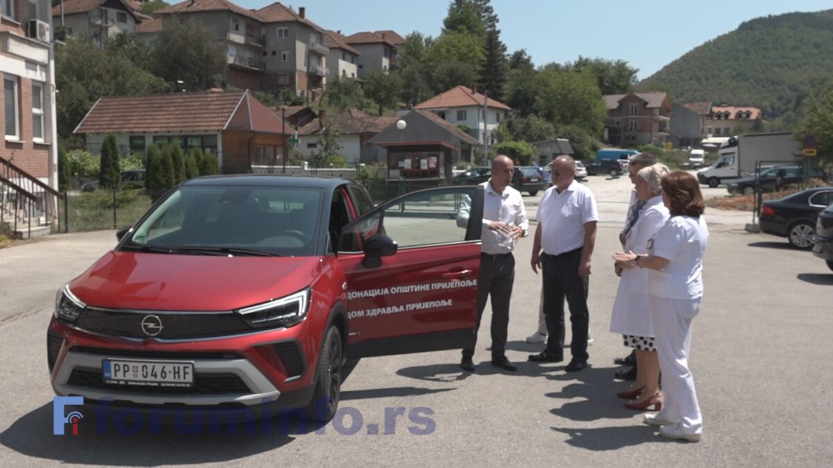 Ново возило за Патронажну службу Дома здравља Пријепоље