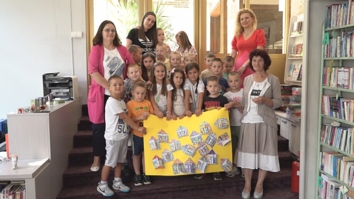 Малишани ПУ „Миша Цвијовић“ израдили честитку свом  граду поводом Дана општине