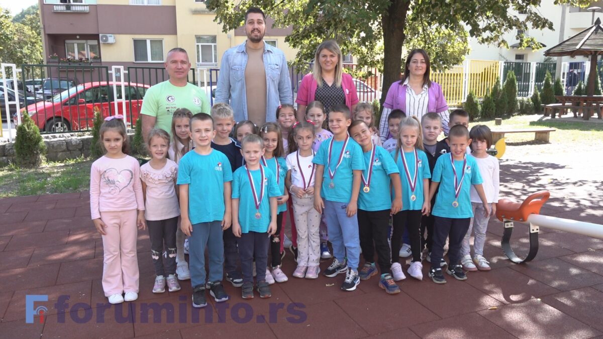 Малишани ПУ „Миша Цвијовић“ учествовали на Државном финалу Лиге малих шампиона