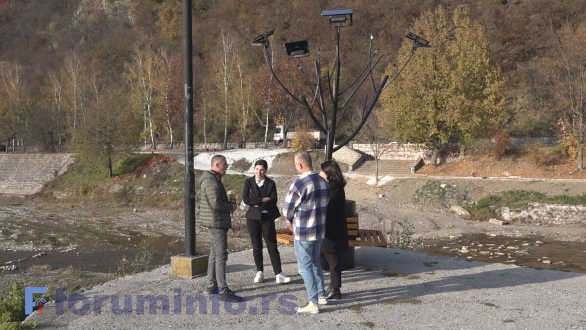 Прво соларно дрво у Пријепољу на ушћу Милешевке у Лим