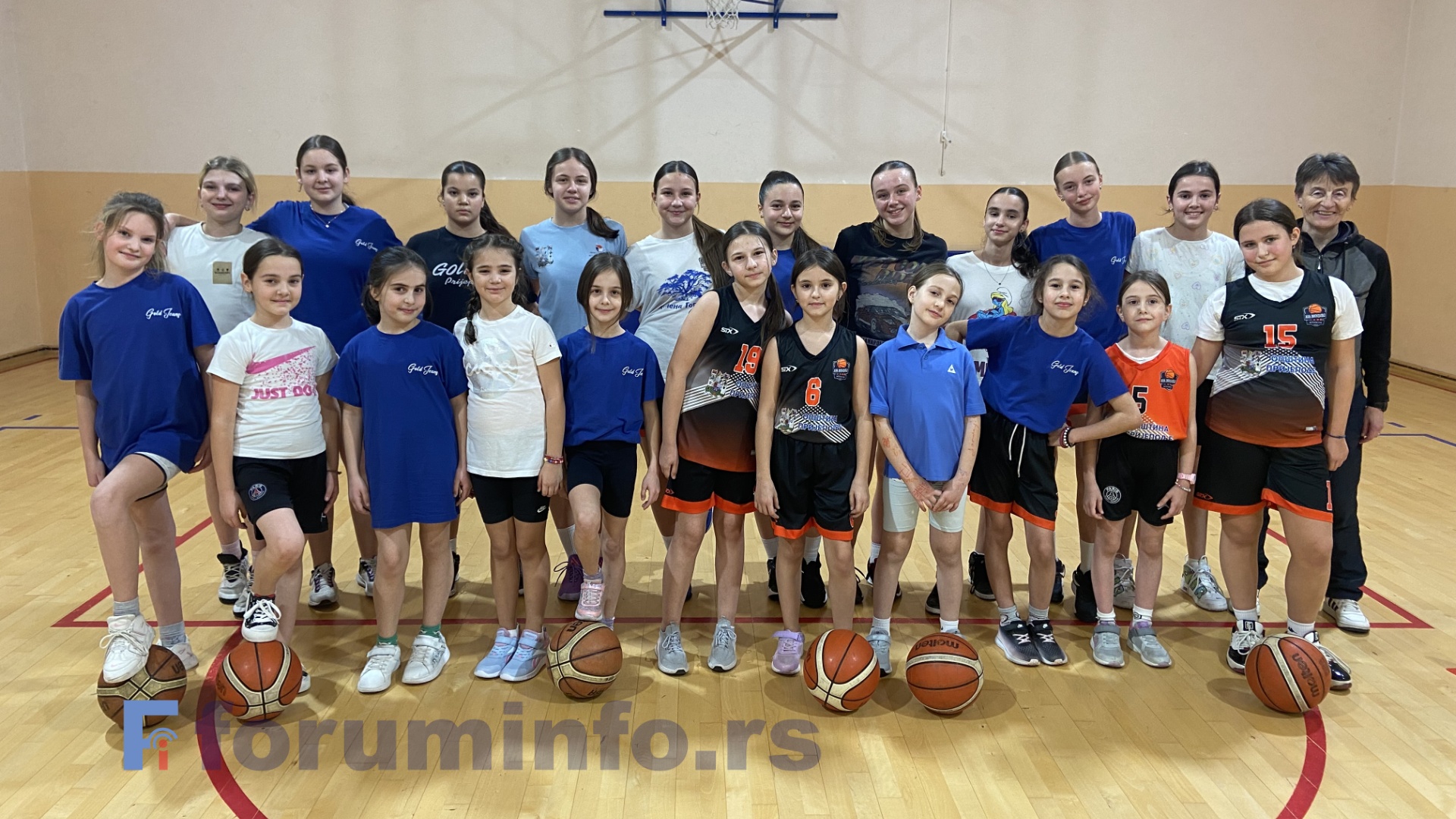 Спортом до правилног раста и развоја – бесплатна школа кошарке ЖКК „Милешевка“