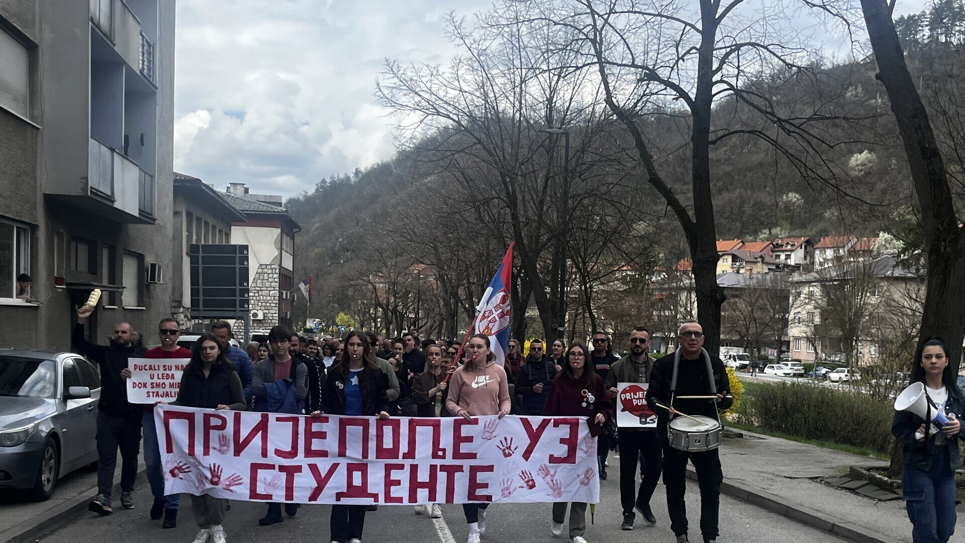 Девети скуп подршке студентским захтевима: Насрнули су на нас, јер другачије не умеју