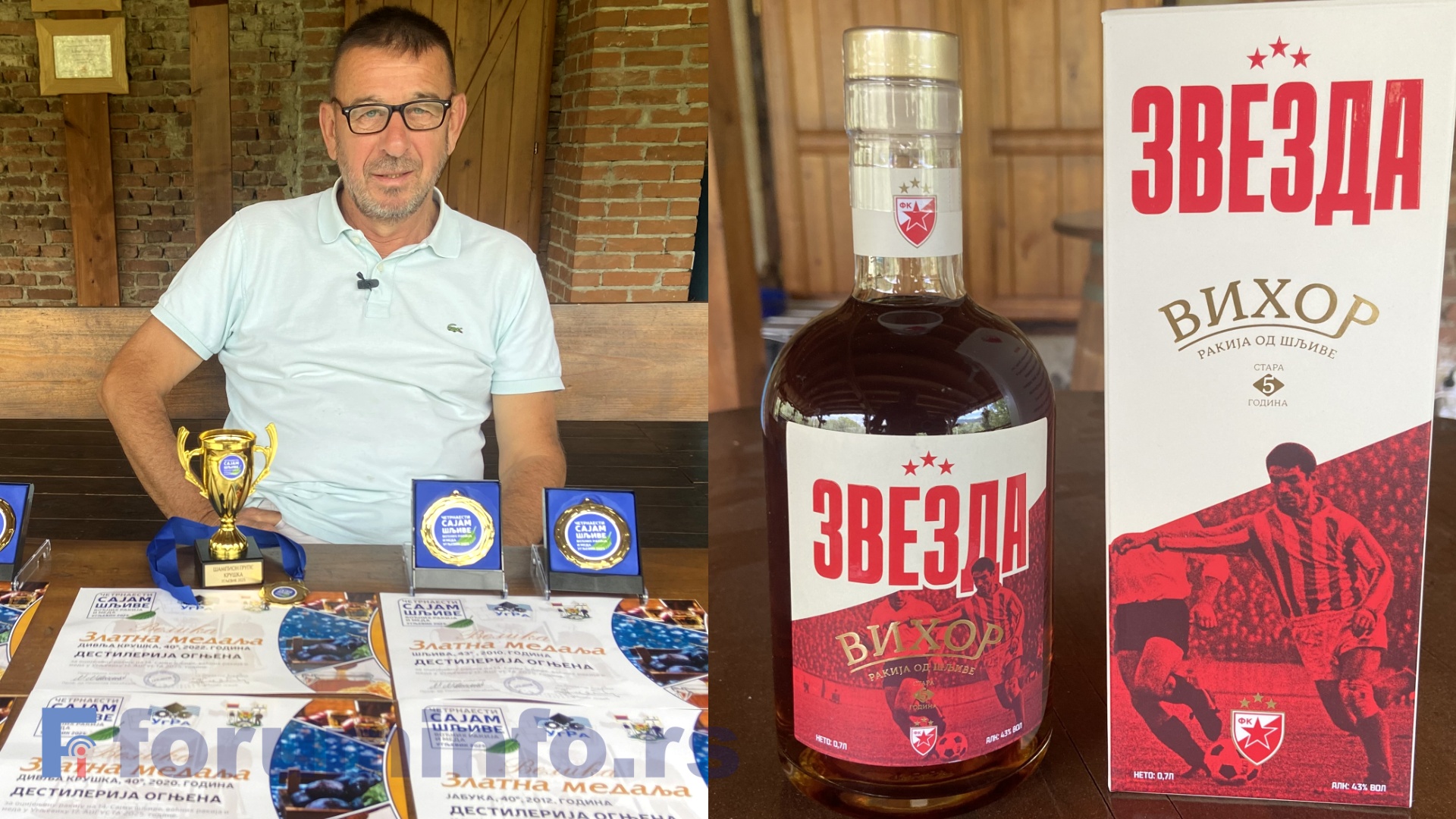 Шест злата за „Огњену“ у Угљевику. Представљена и „Звезда Вихор“ – пријепољска шљивовица под жигом Црвене Звезде