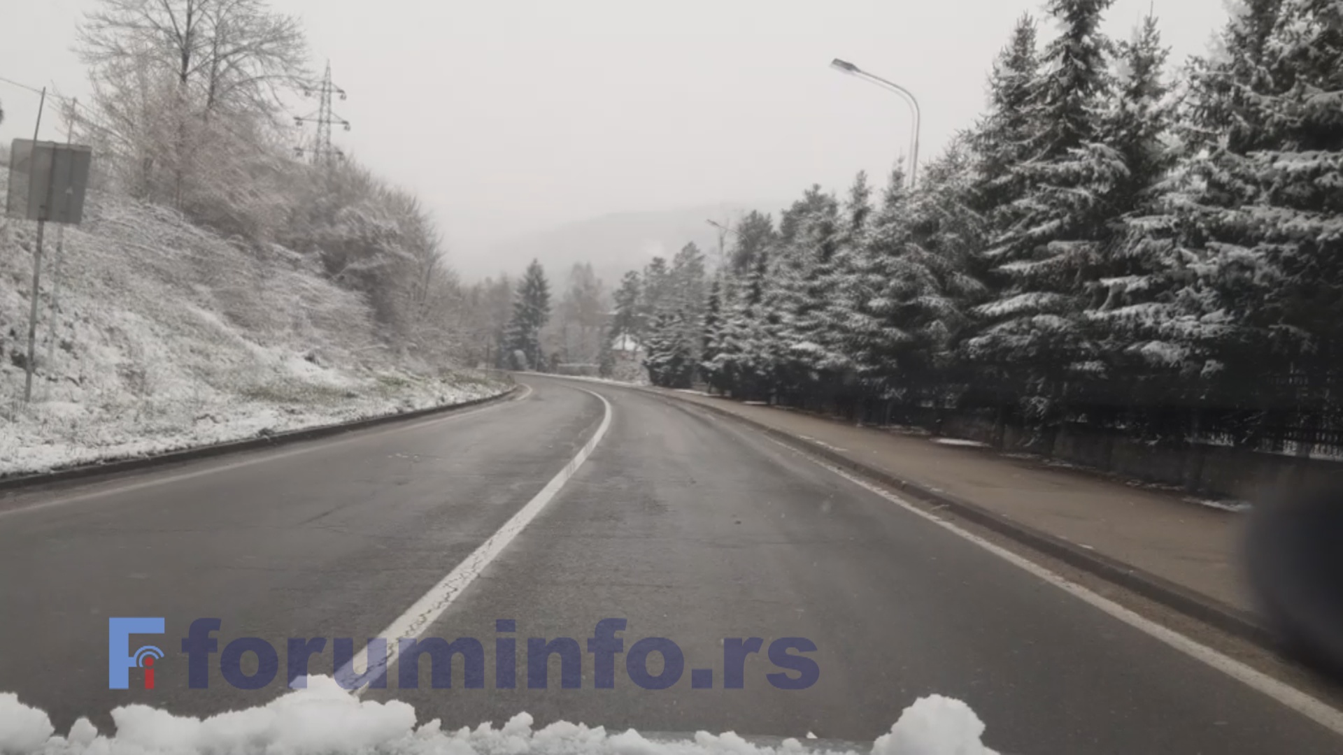 Забелело се у Пријепољу, путеви проходни