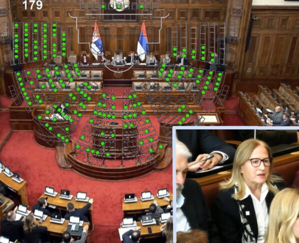 FOTO: Screenshot / You Tube "ParlamentSrbija"