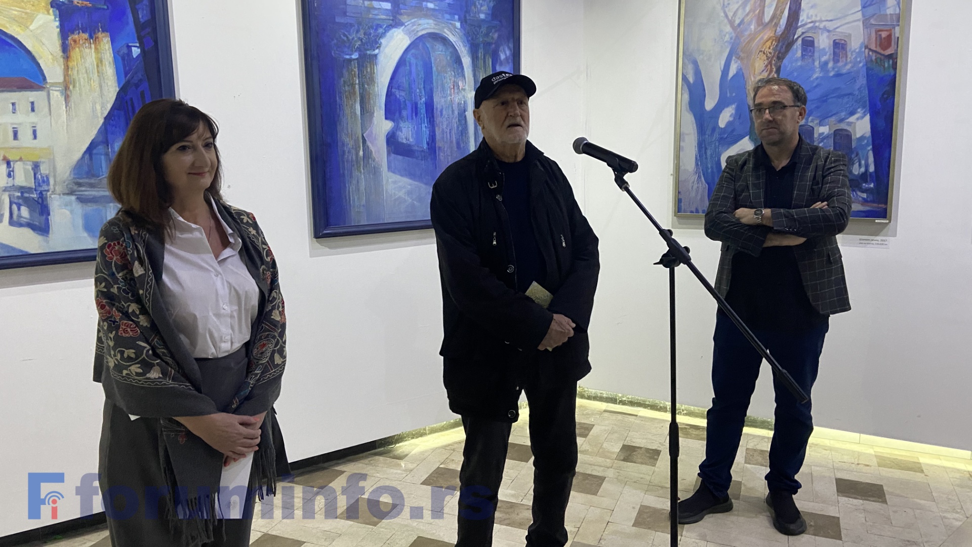 Дела Муриза Чоковића изложена у галерији Дома културе Пријепоље (ВИДЕО)