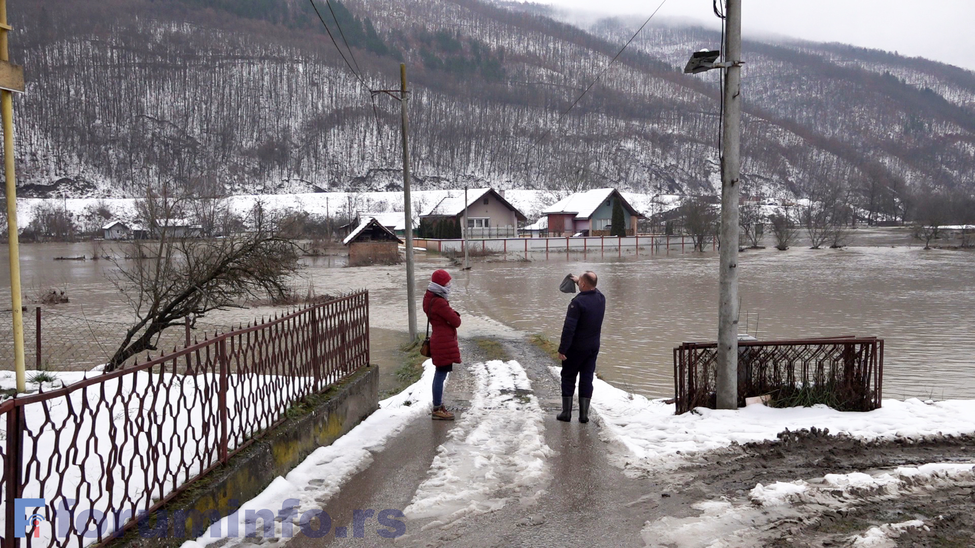 Породице Гојак из Залуга дванаести пут од 2011. евакуисане због набујалог Лима