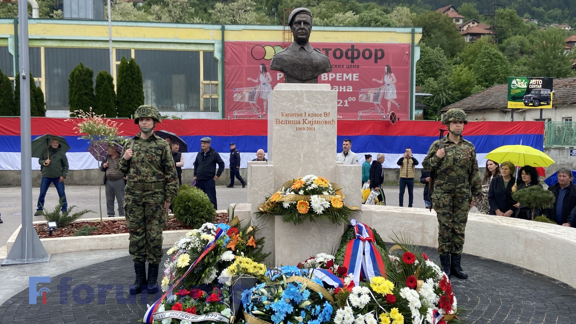 Херој сачуван од заборава – откривен споменик капетану Велиши Кијановићу четврт века након погибије (ВИДЕО)