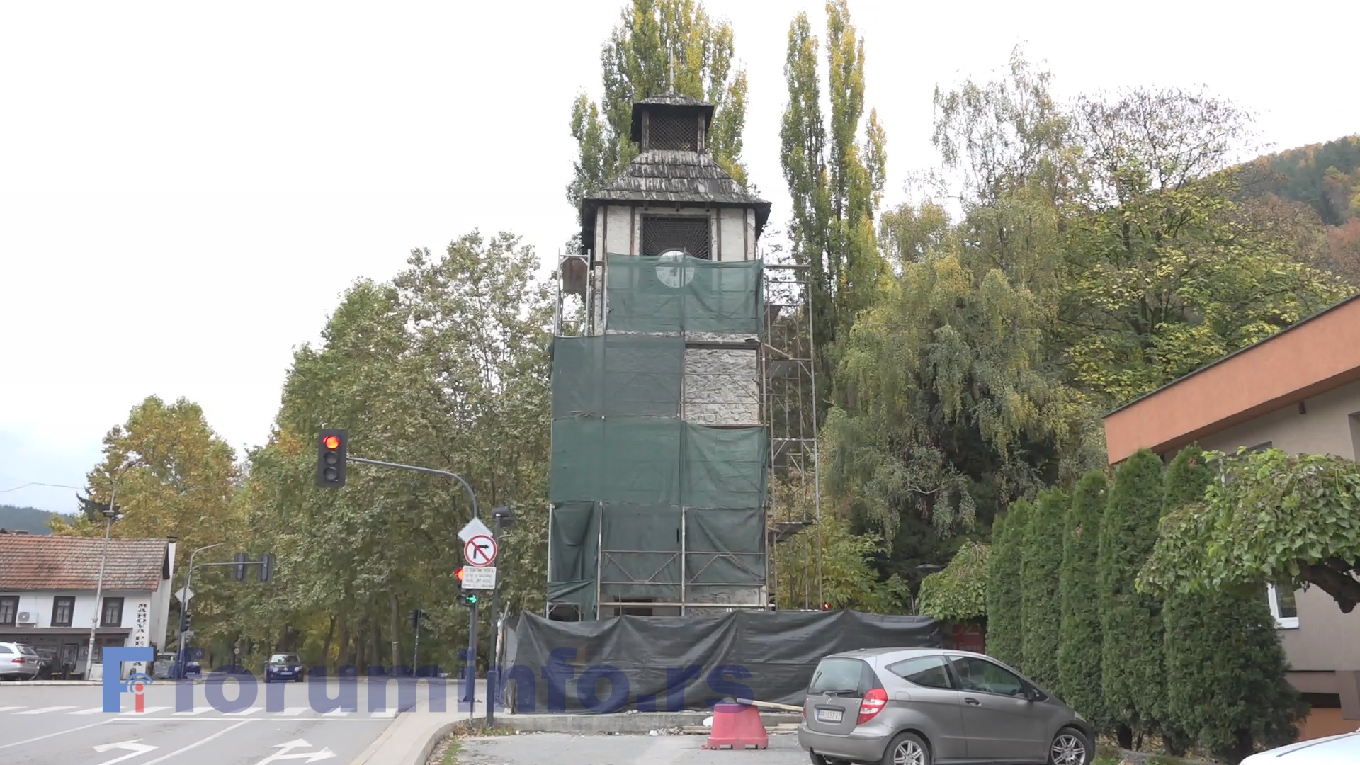 Реконструкција Сахат куле у току